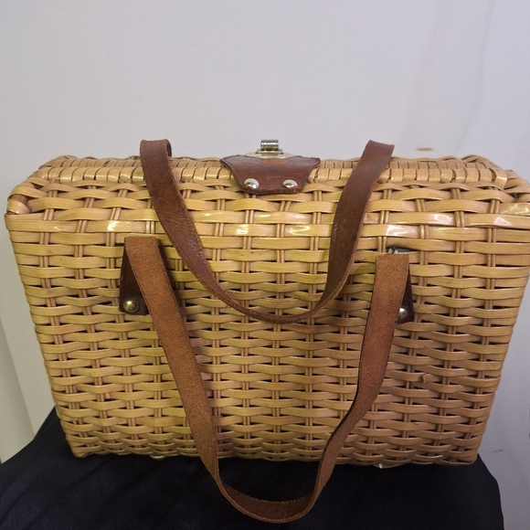 "Rare" Vintage Simon Blum, Made in Hong Kong,Styled by Earnest Blum, Handbag - Picture 2 of 9